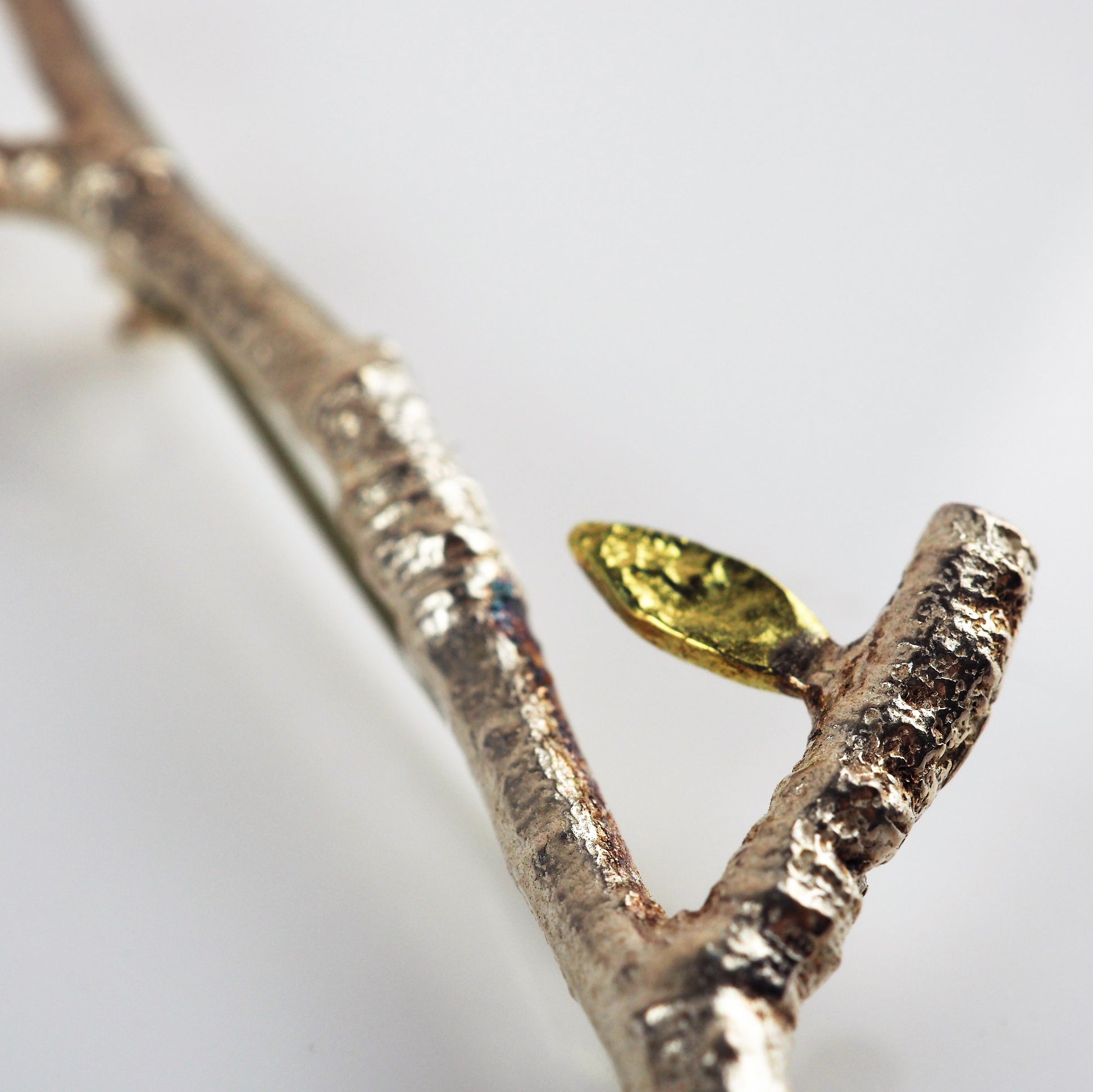 Belsher, Holly – Silver and Gold Brooch | Holly Belsher | Primavera Gallery