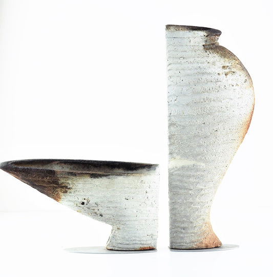 McWilliam, Martin – Half-Made Pair of Vessels | Martin McWilliam | Primavera Gallery