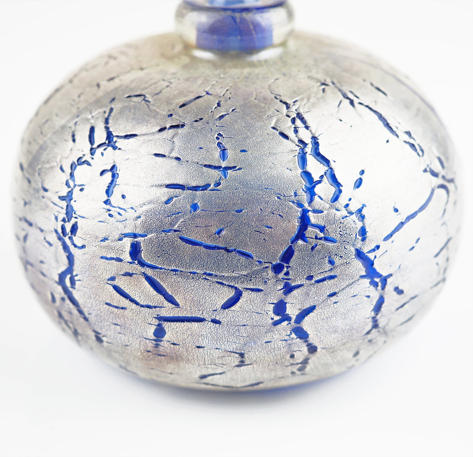 Carcass, James – Blue Stoppered Scent Bottle | James Carcass | Primavera Gallery