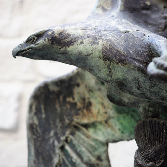 Mathews, Terry – Bronze African Fish Eagles | Terry Mathews | Primavera Gallery