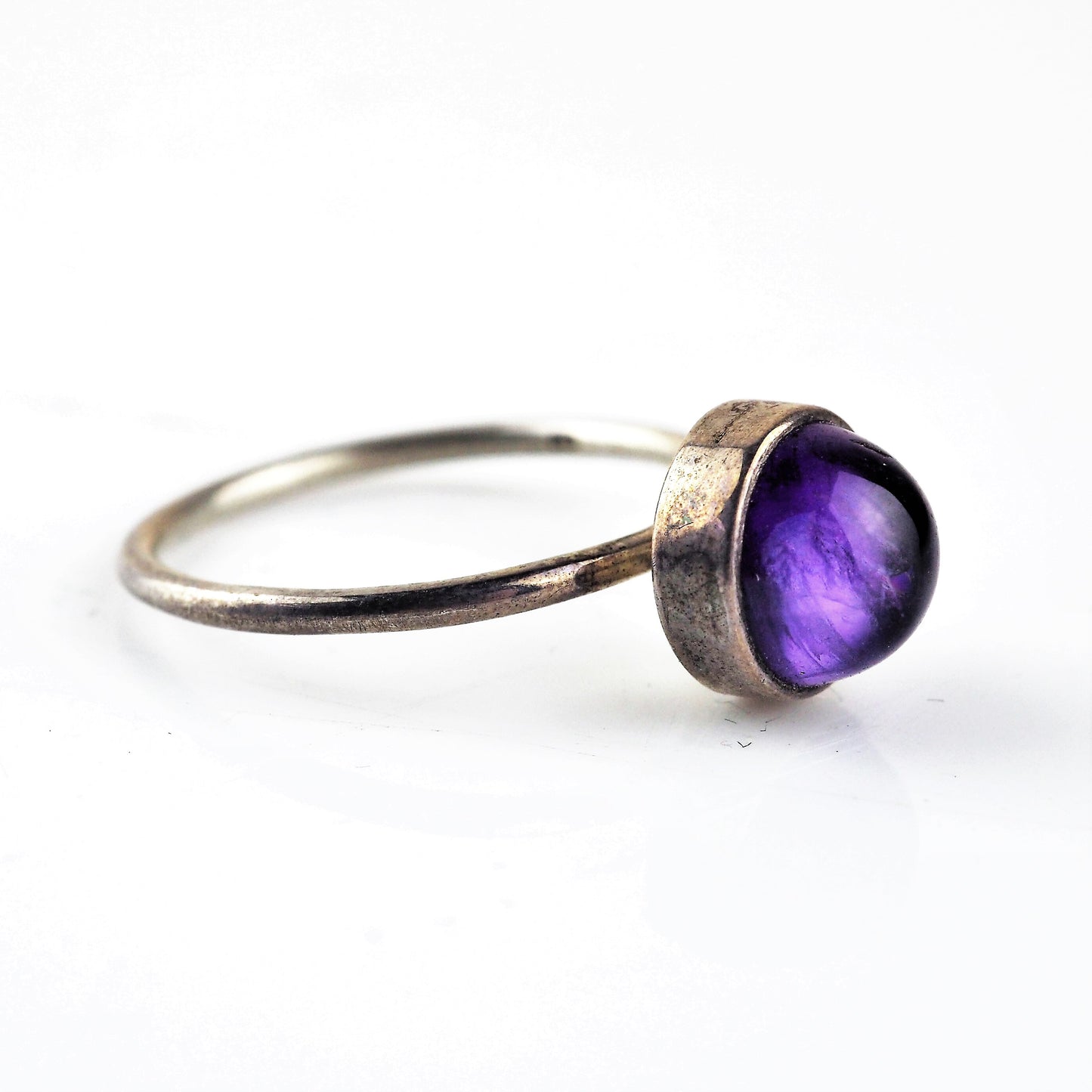 Ramshaw, Wendy – Gold Amethyst Enamel Three Ring Set | Wendy Ramshaw | Primavera Gallery