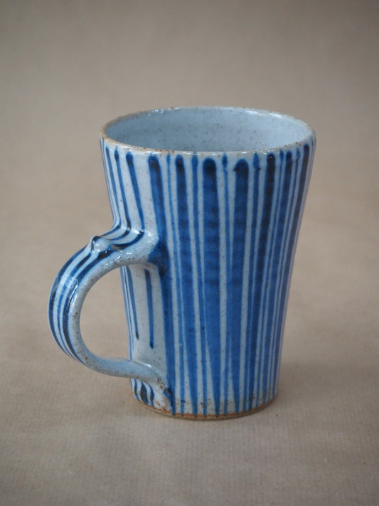 Goldsmith, Robert – Tall Blue Pinstripe Mug