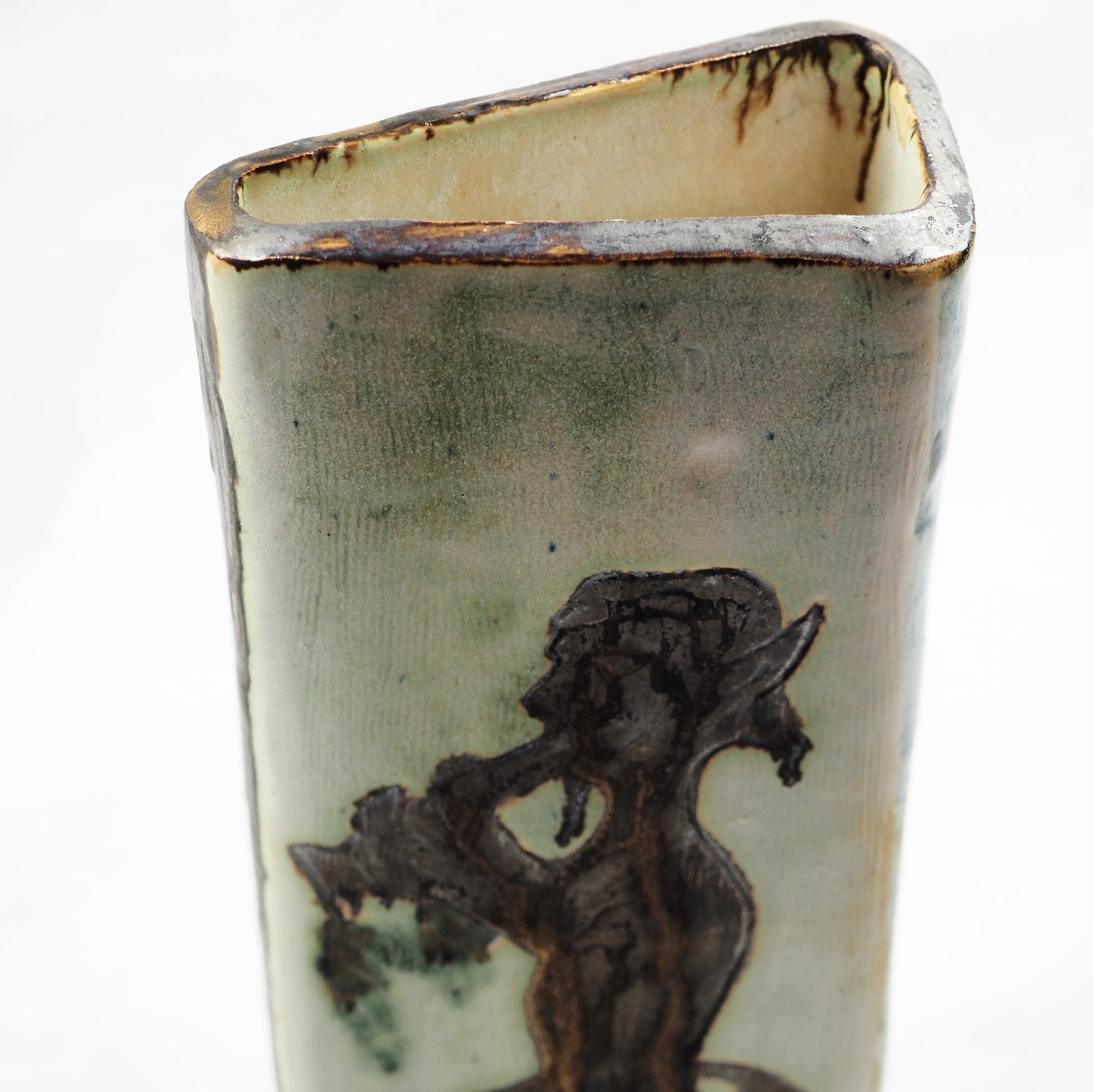 Lane, David - Wax Reveal Ceramic Vessel | David Lane | Primavera Gallery