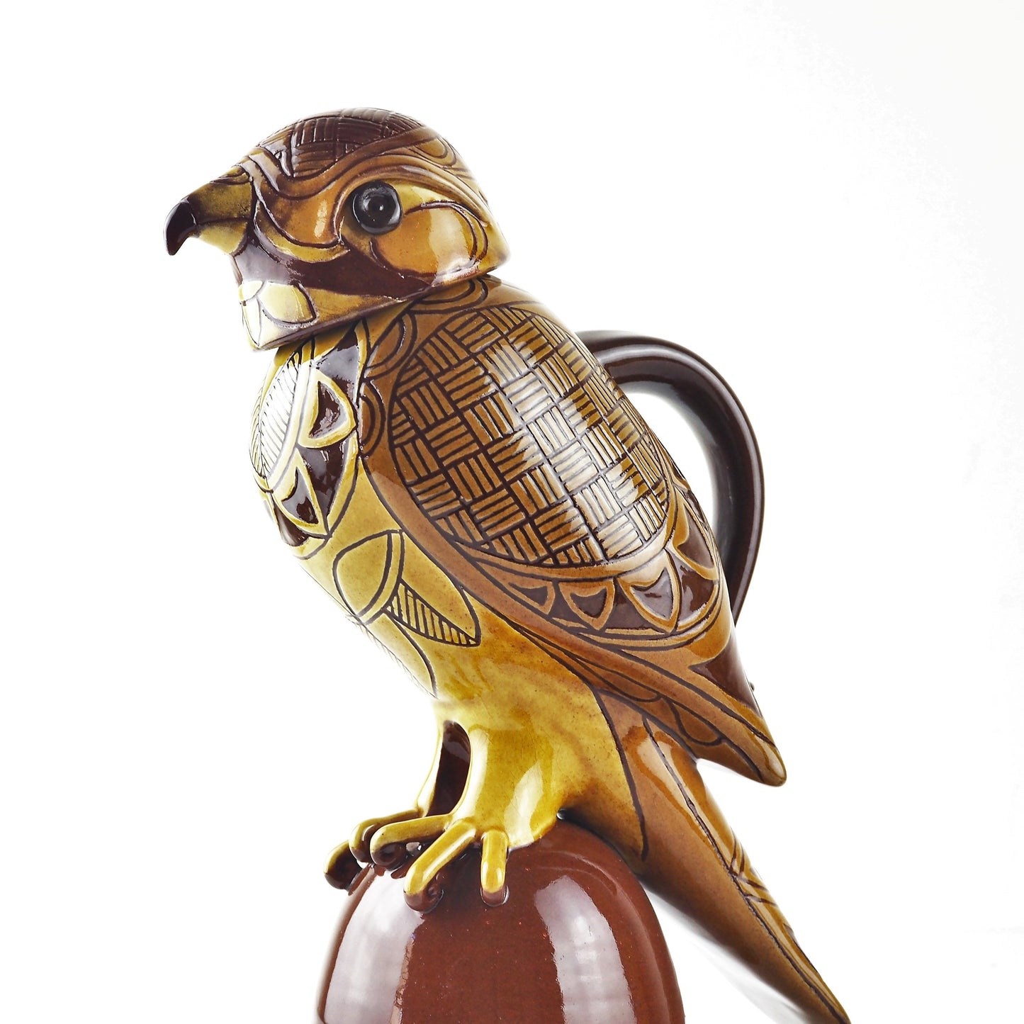 Arthur, Phil – Lidded Falcon Jug | Phil Arthur | Primavera Gallery