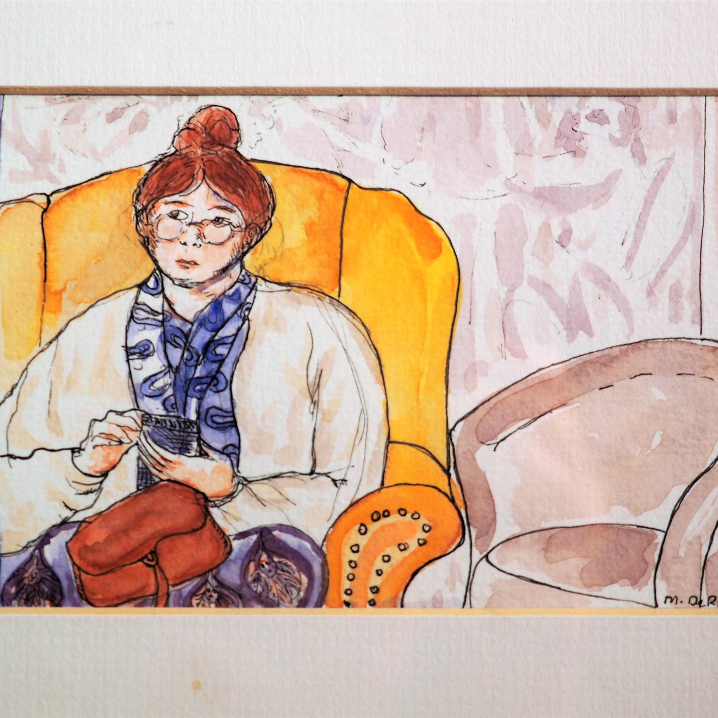 DeRome, Maureen (Mo) – 'Waiting' | Maureen (Mo) DeRome | Primavera Gallery