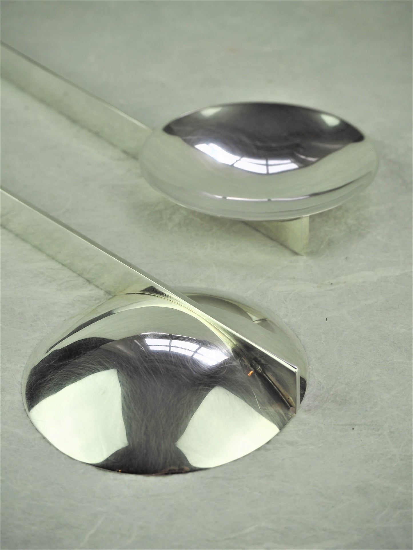 Scholes, Jacqui - Set of 2 Sterling Silver Serving Spoons