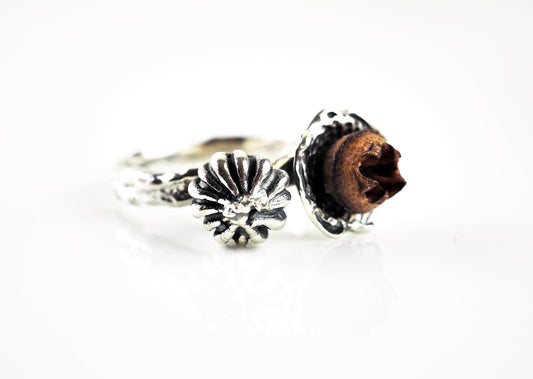 Butcher, Anna – Silver Seed Ring | Anna Butcher | Primavera Gallery