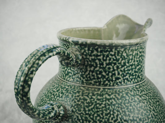 Harrison, Steve – Green Salt Glaze Jug