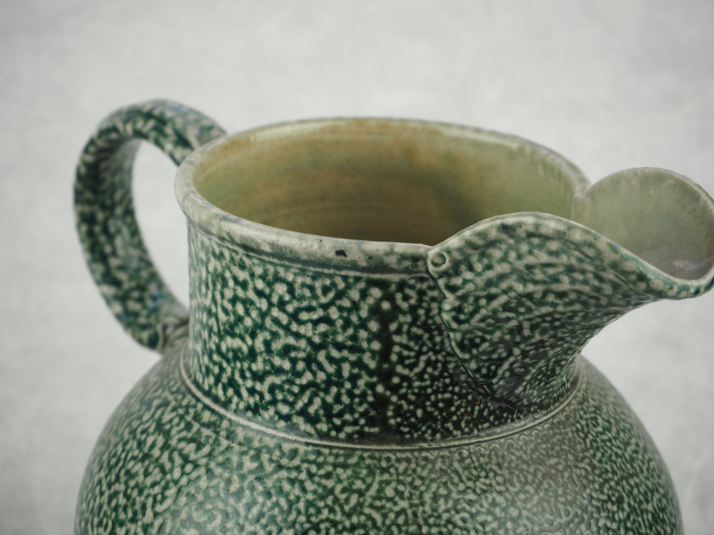 Harrison, Steve – Green Salt Glaze Jug