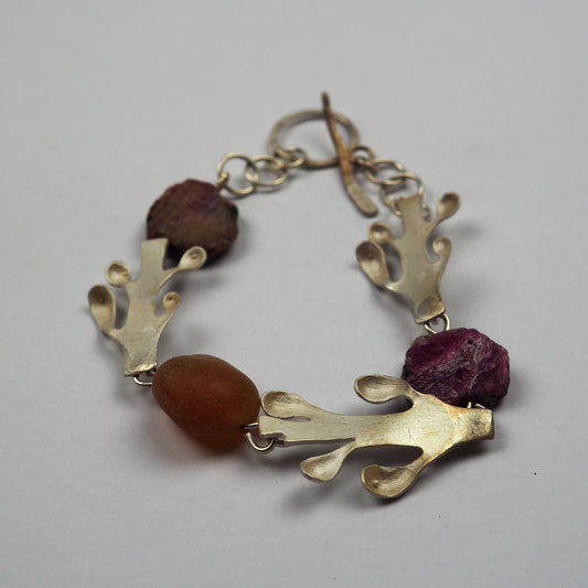 Ilett, Rebecca - Silver Bracelet With Stones