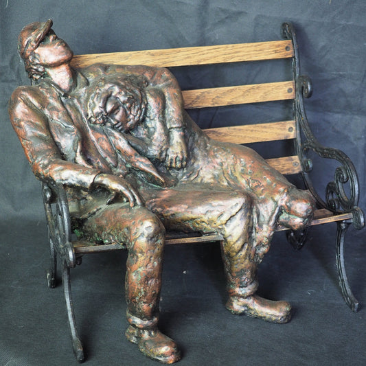 Joseph, Esther - Homeless Man On Bench