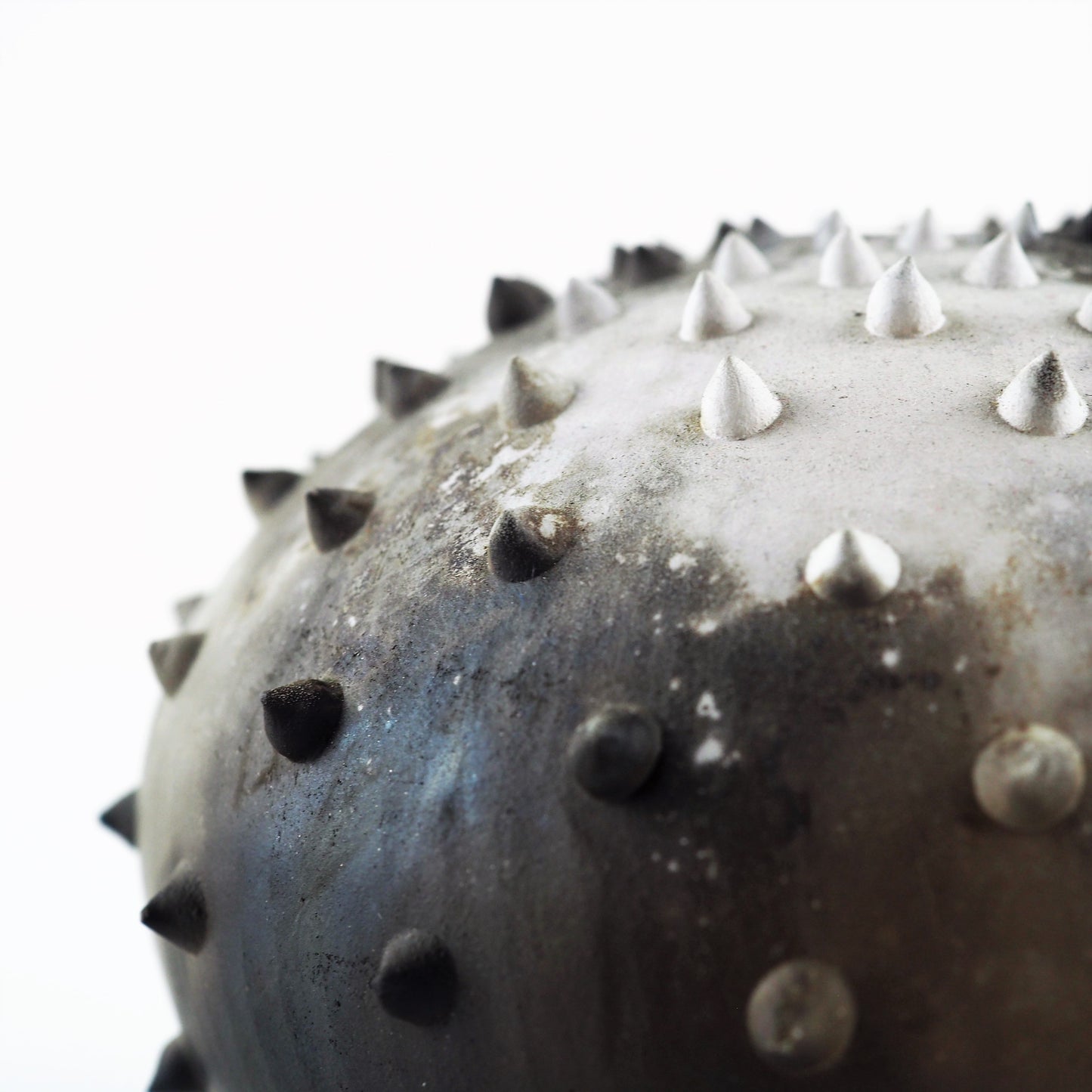 Bullick, Vanessa - Dark Spiked Ceramic Vessel | Vanessa Bullick | Primavera Gallery