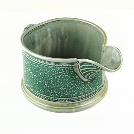 Harrison, Steve – Green Salt Glaze Jug | Steve Harrison | Primavera Gallery