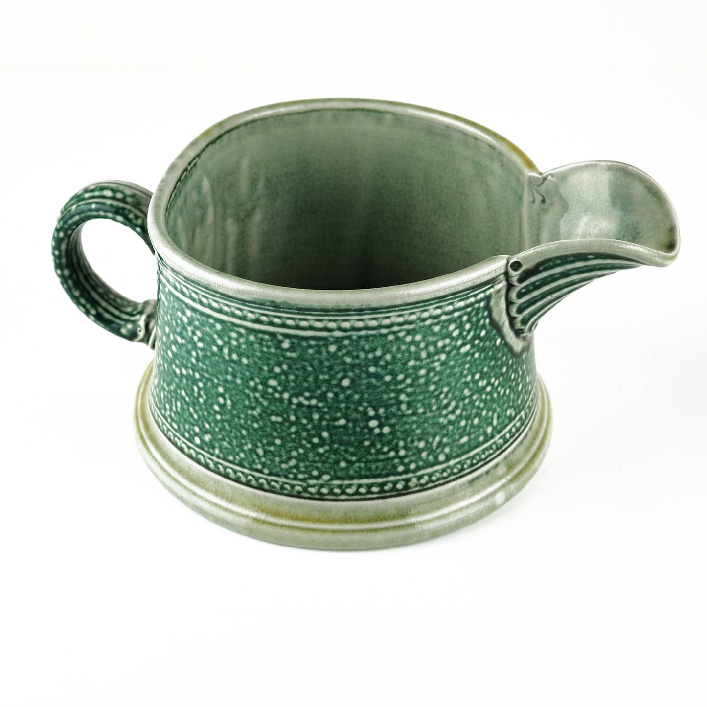 Harrison, Steve – Green Salt Glaze Jug | Steve Harrison | Primavera Gallery