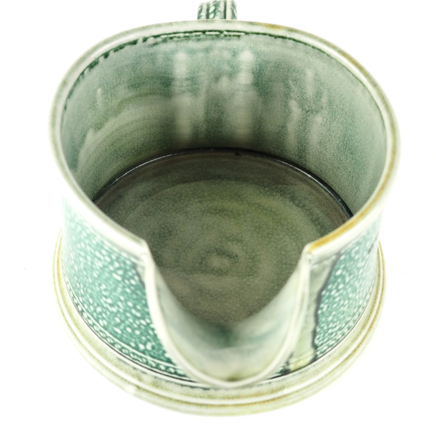 Harrison, Steve – Green Salt Glaze Jug | Steve Harrison | Primavera Gallery