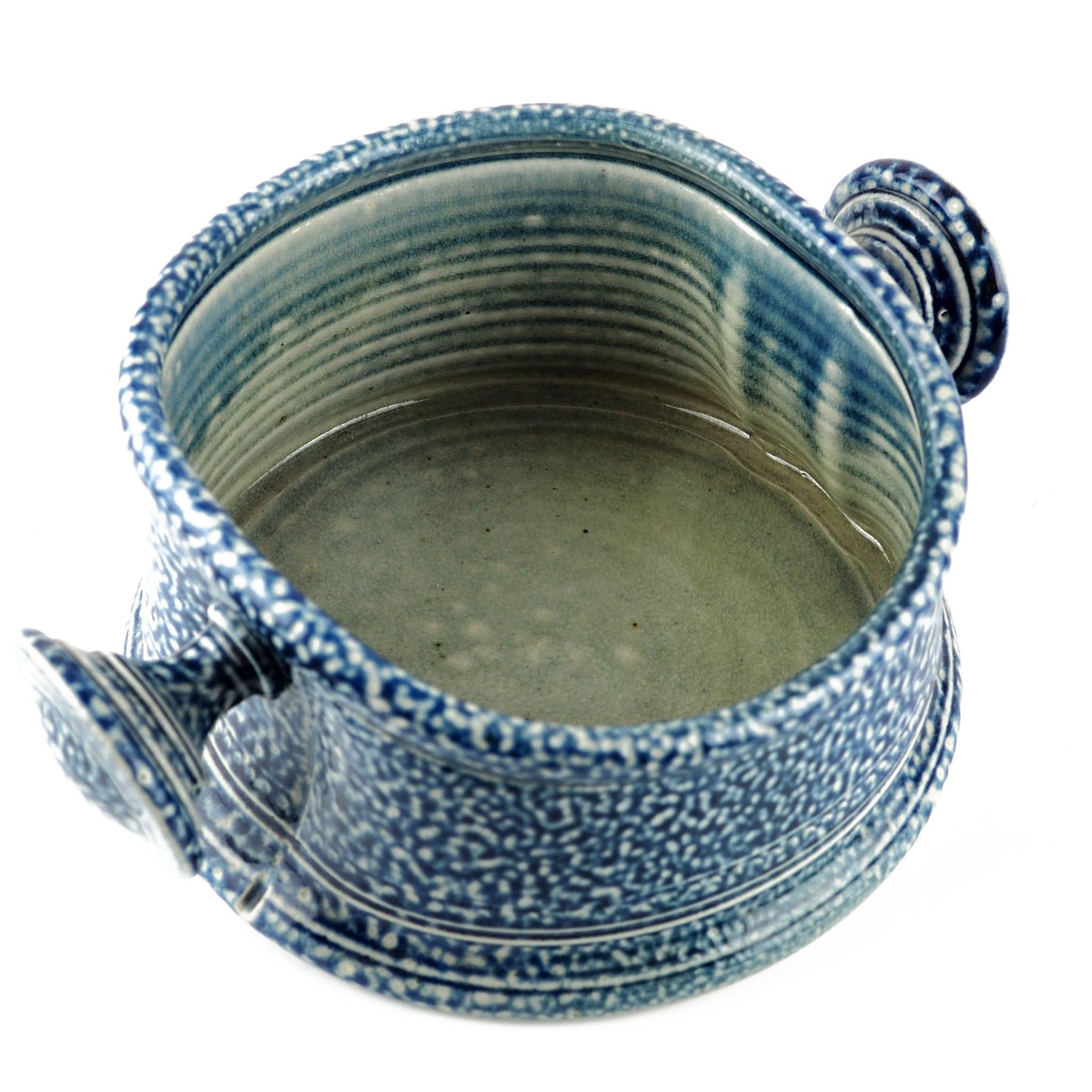 Harrison, Steve – Blue Salt Glaze Decorative Dish | Steve Harrison | Primavera Gallery