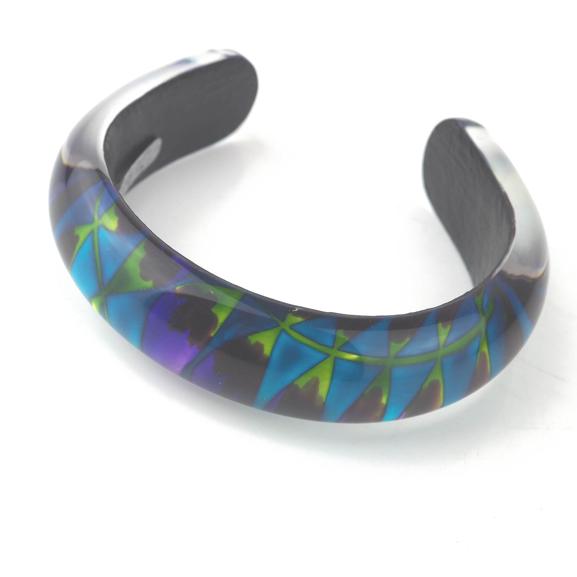 Park, Rowena – Turquoise Fern Bangle | Rowena Park | Primavera Gallery