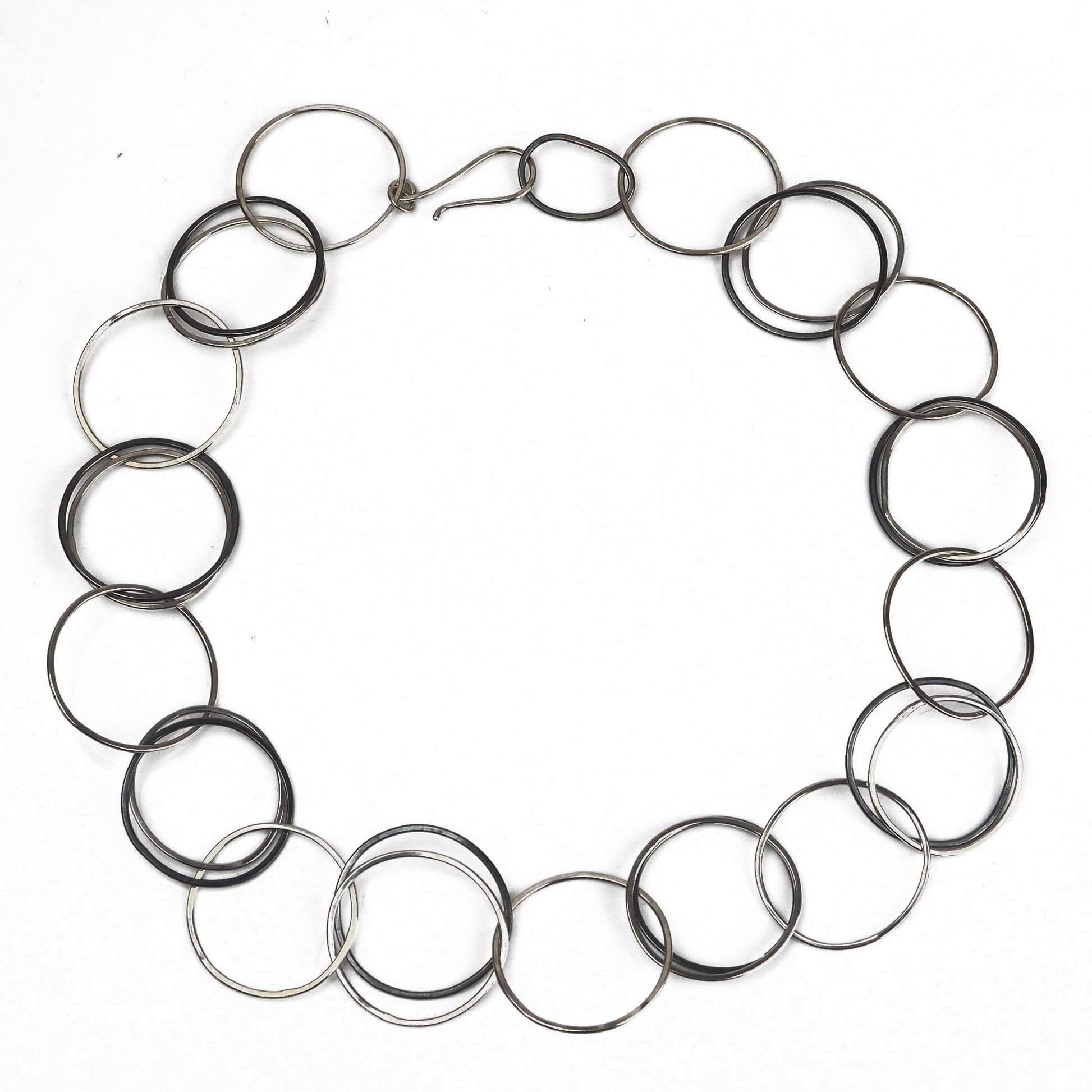 Bruun, Birgitte – Hammered Silver Necklace | Birgitte Bruun | Primavera Gallery