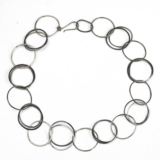 Bruun, Birgitte – Hammered Silver Necklace | Birgitte Bruun | Primavera Gallery