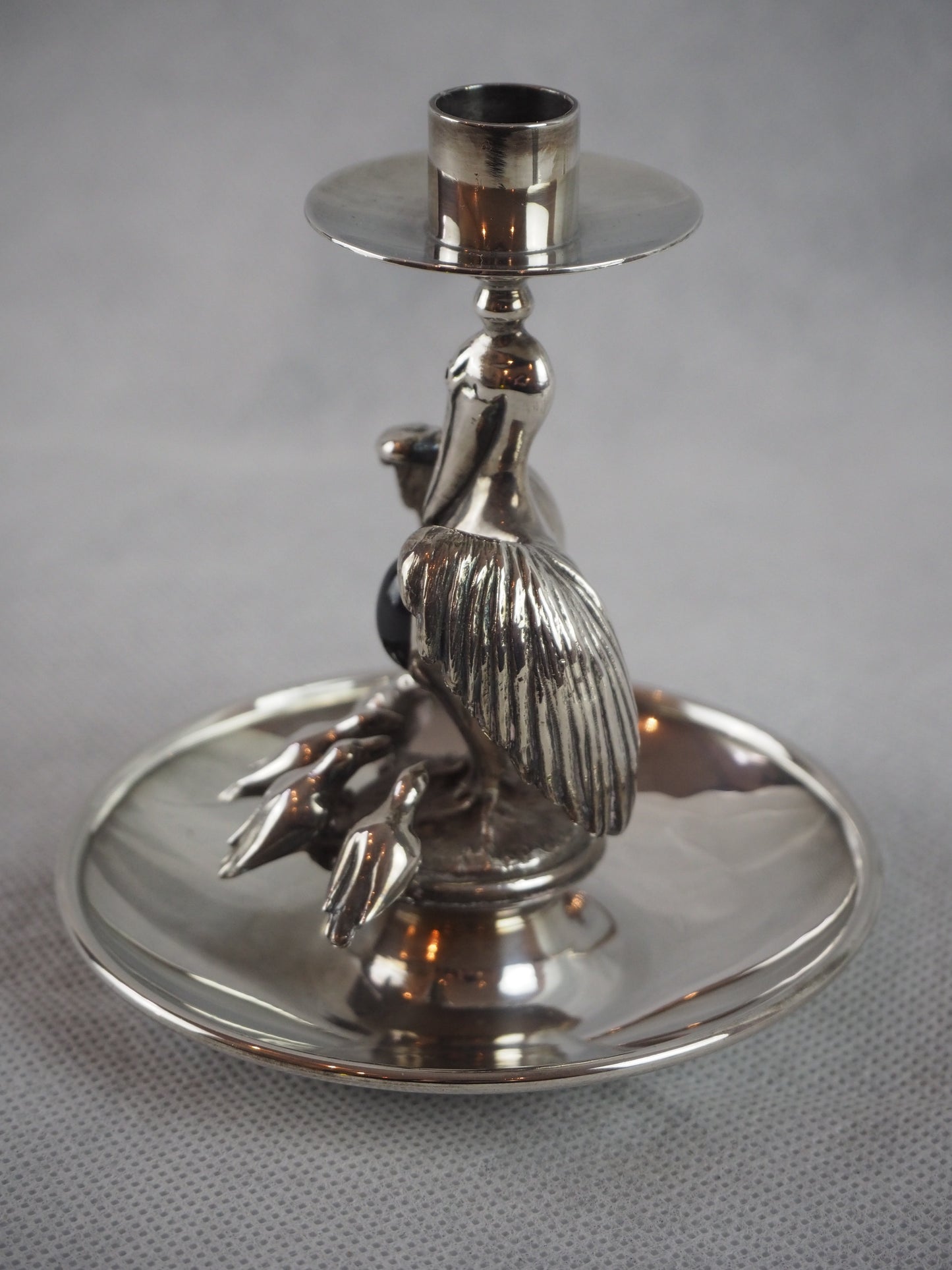 Jones, Sarah - Gilded Silver Candle Holder