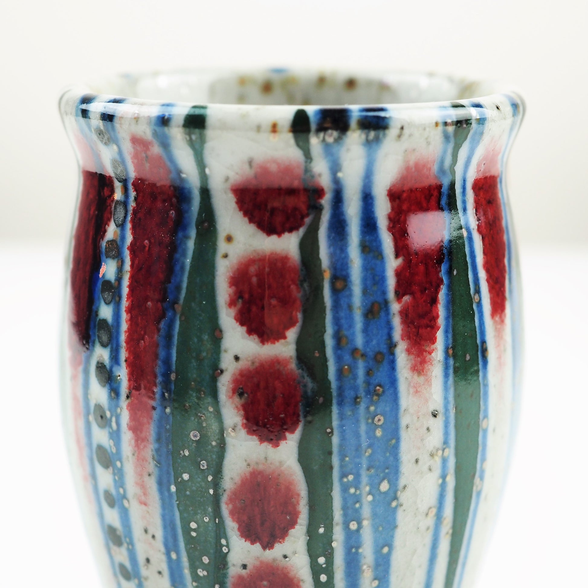 Goldsmith, Robert – Red, Blue and Green Mini Vase | Robert Goldsmith | Primavera Gallery