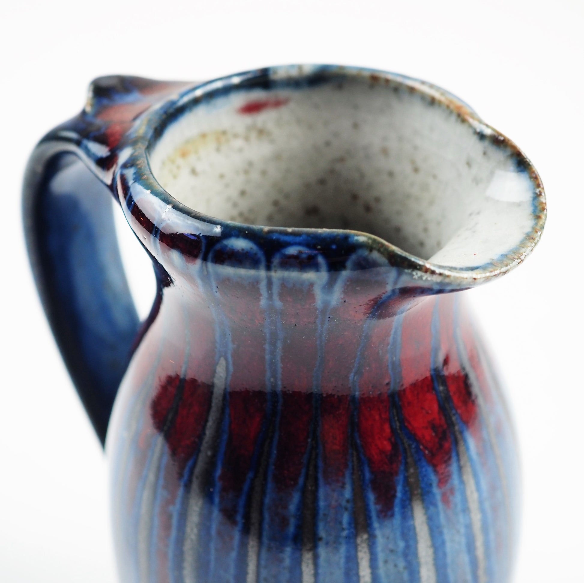 Goldsmith, Robert – Blue and Red Small Jug | Robert Goldsmith | Primavera Gallery