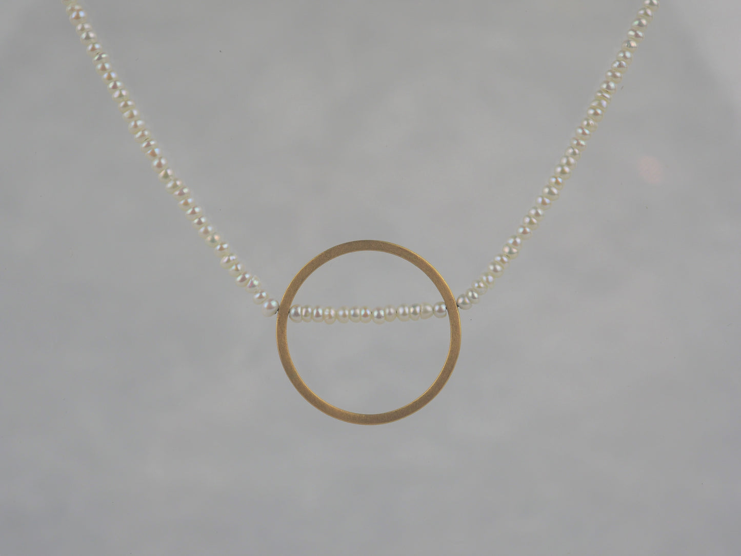 Krinos, Daphne – Gold and Pearl Necklace