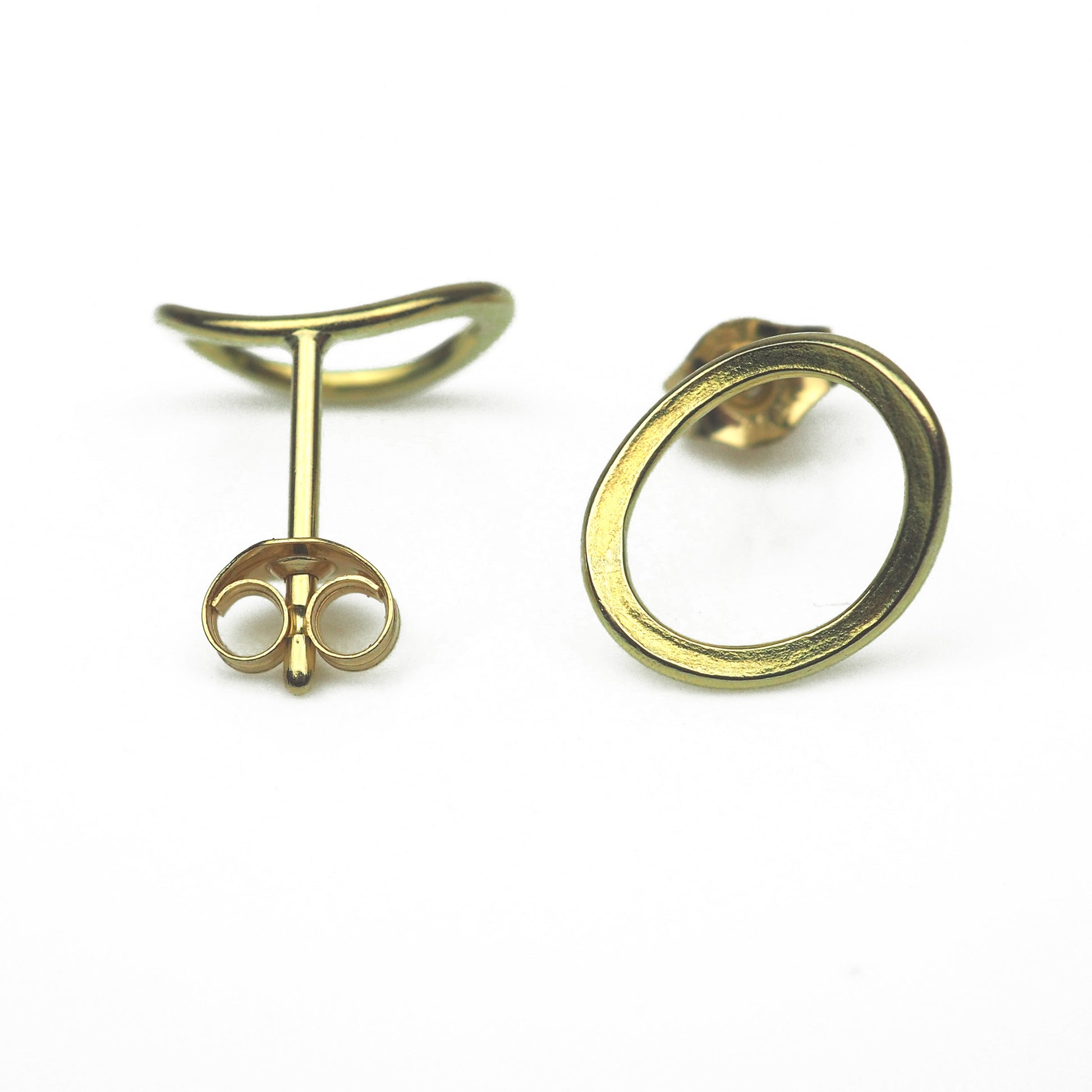 Latham and Neve – Total Honesty Gold Studs | Latham & Neve | Primavera Gallery