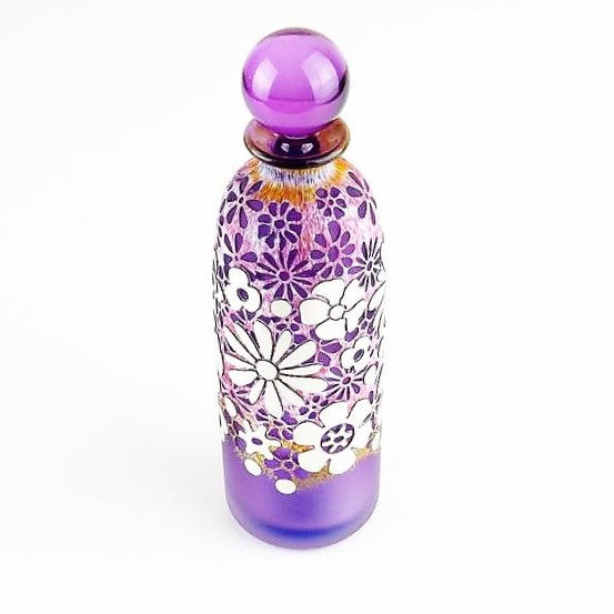 Harris, Tim Isle of Wight Glass - Purple Perfume Bottle | Tim Harris | Primavera Gallery