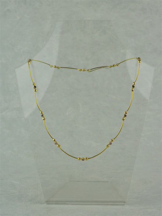 Klosowski, Kai - 18ct Gold and Chocolate Diamond Necklace