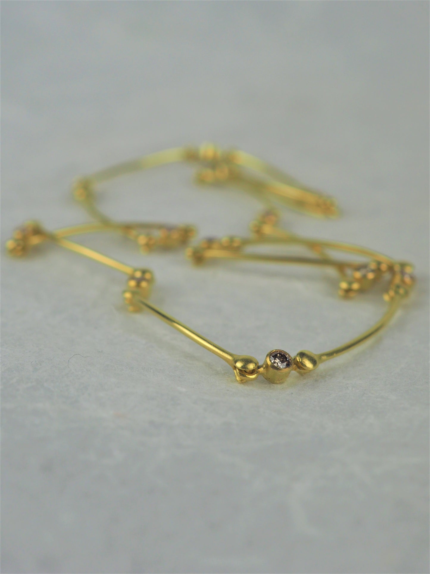 Klosowski, Kai - 18ct Gold and Chocolate Diamond Necklace