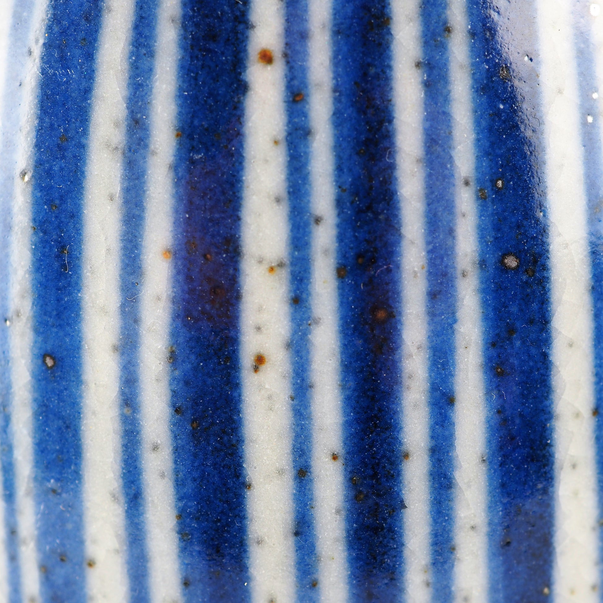 Goldsmith, Robert – Blue and White Pinstripe Medium Jug | Robert Goldsmith | Primavera Gallery