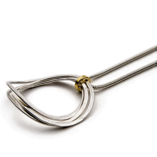 Latham and Neve – Honesty 'Snake' Pendant Necklace | Latham & Neve | Primavera Gallery
