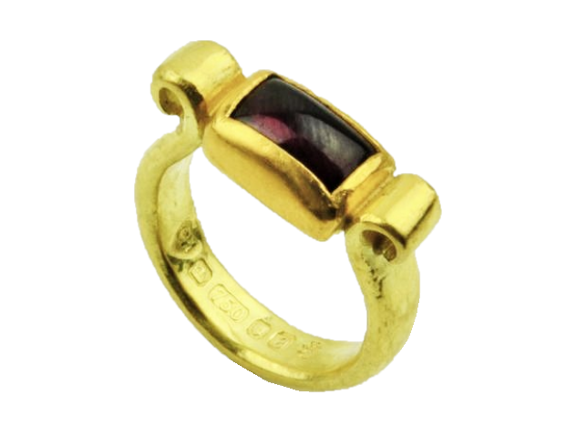 Harris, Charmian – Gold Rubellite Ring | Charmian Harris | Primavera Gallery