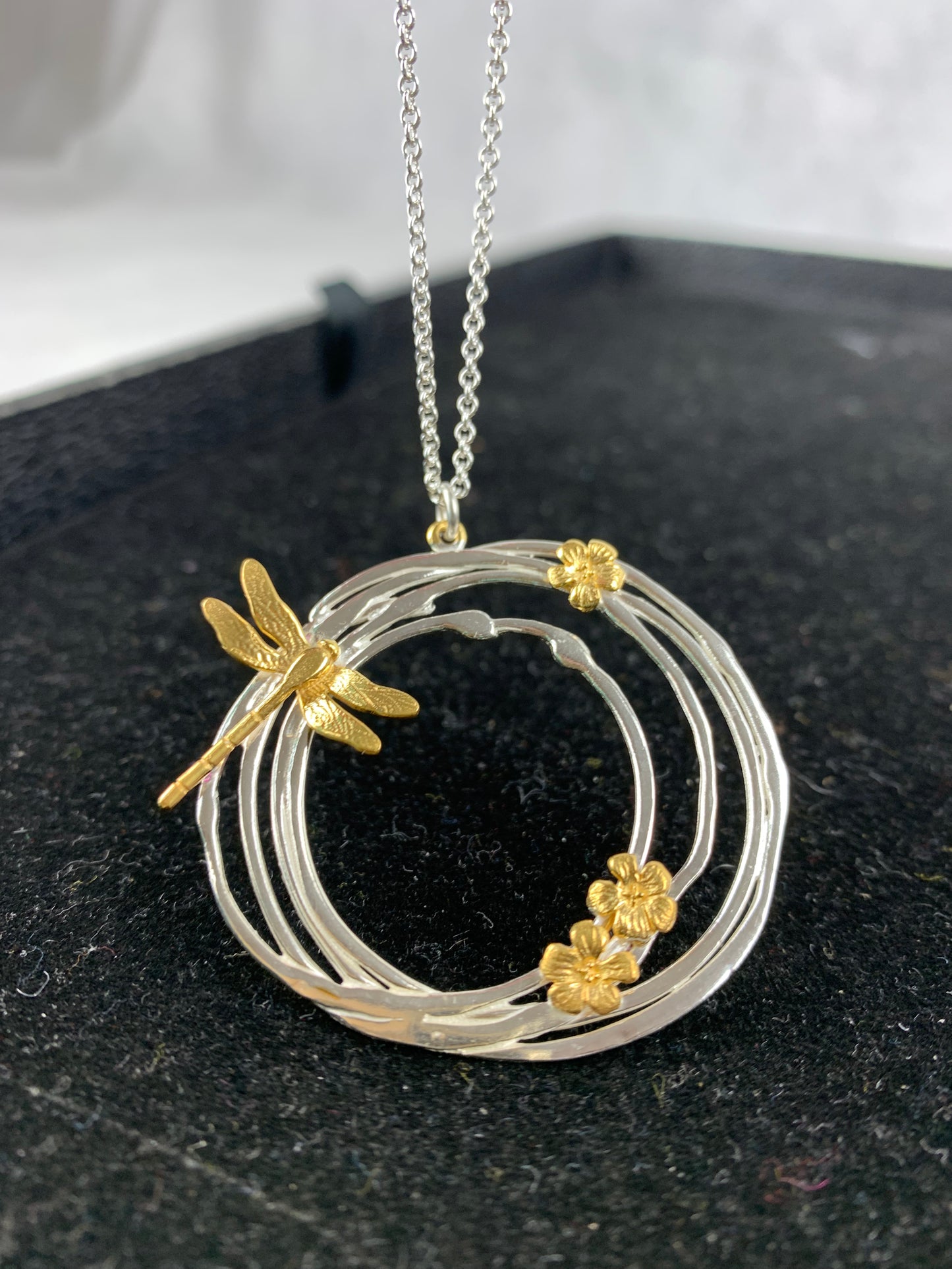 Troughton, Claire - Enchanted Ripple Dragonfly Necklace