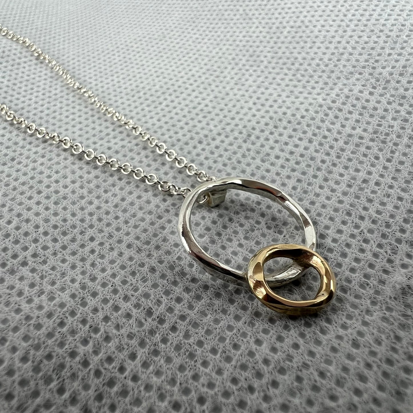 Kelly-Hopkins, Deborah – Silver and Gold Necklace