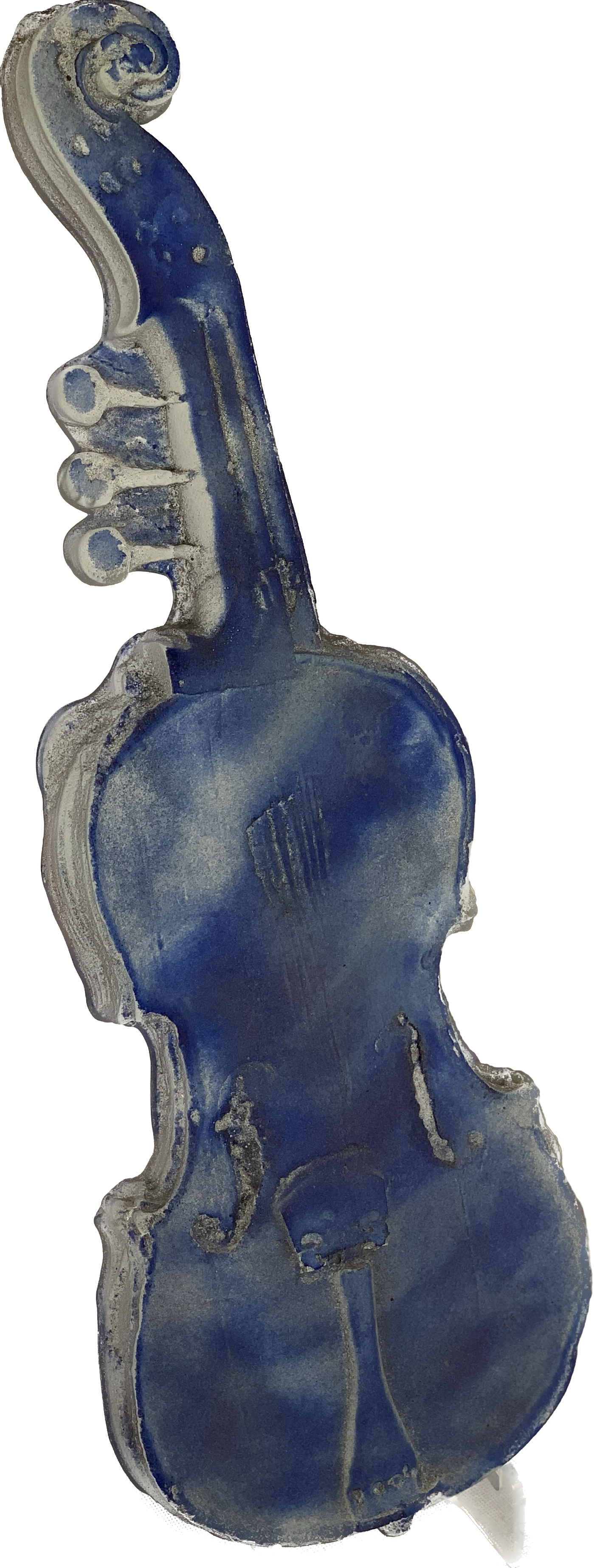 Brisbane, Amanda – Glass Violin Sculpture (blue)