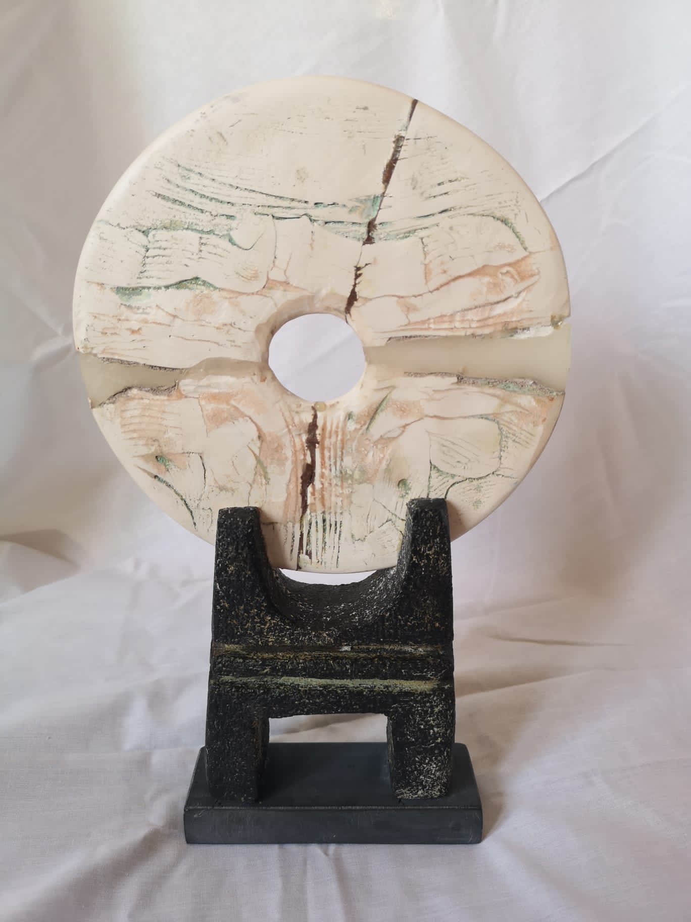 Hayes, Peter - Small Ceramic Disc (College Farm Collection)