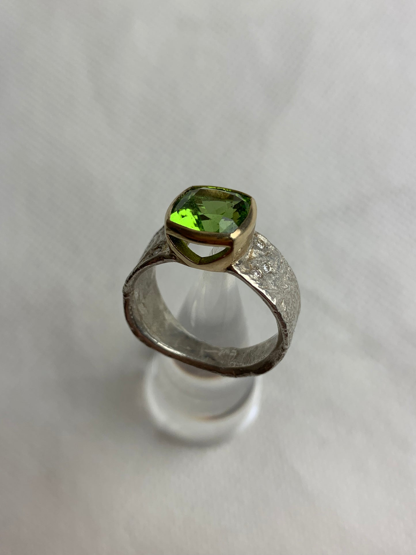 Palmer, Sarah - Peridot and Diamond Ring