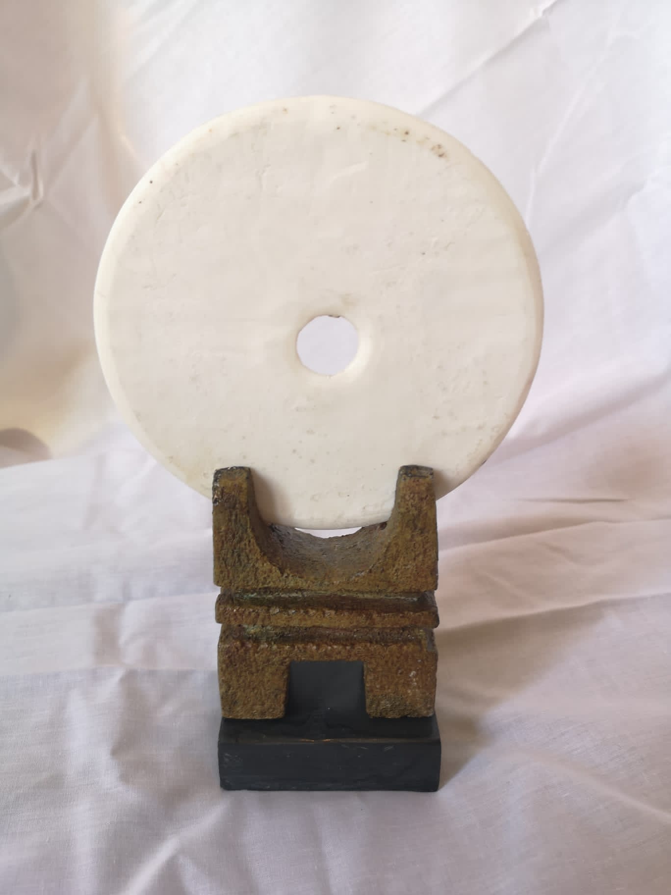 Hayes, Peter Small Ceramic Disc (College Farm Collection)
