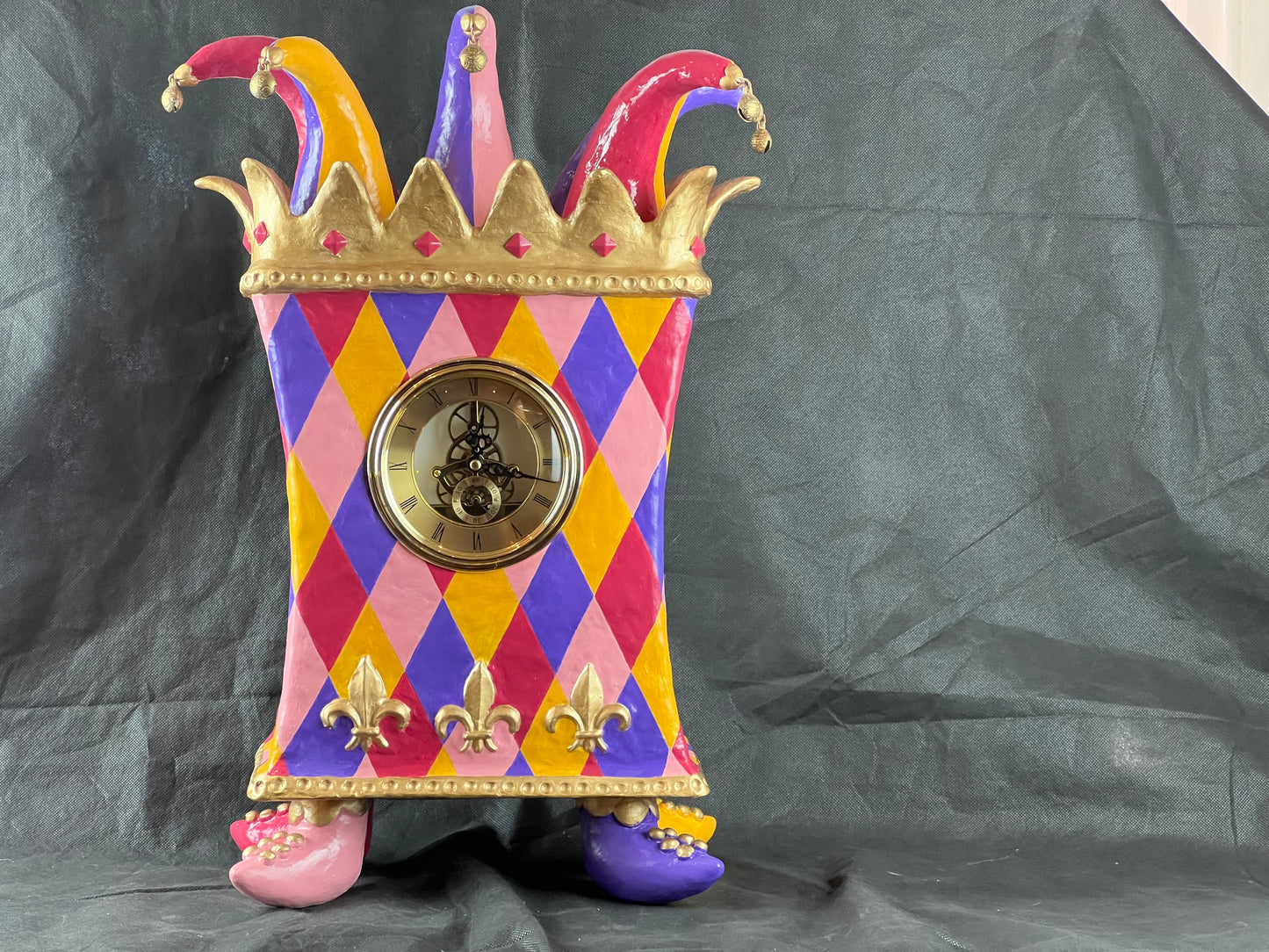 Showell-Westrip, Susan - Large Jester Clock