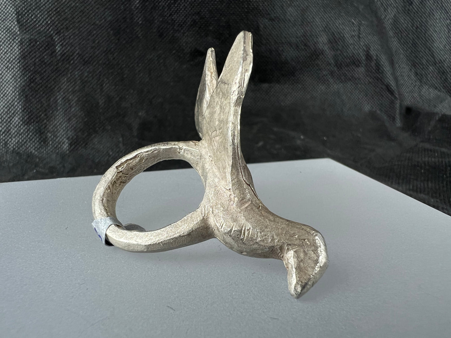 Strover, Lynne - Large Silver Bird Ring