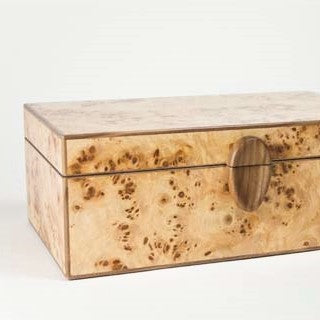 Pearce, Jonathan – Poplar Oak Jewellery Box | Jonathan Pearce | Primavera Gallery