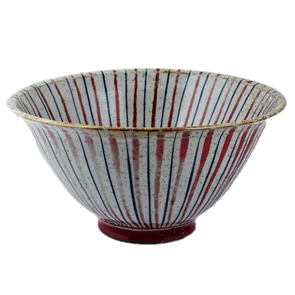 Goldsmith, Robert – Red and Navy Blue Medium Bowl | Robert Goldsmith | Primavera Gallery