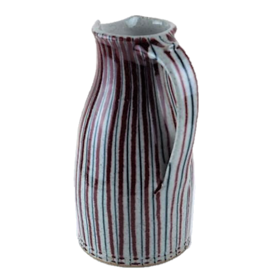 Goldsmith, Robert – Large Narrow Neck Striped Jug | Robert Goldsmith | Primavera Gallery